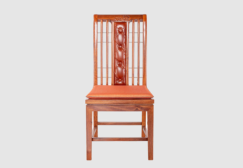 石泉芙蓉榭中式实木餐椅效果图